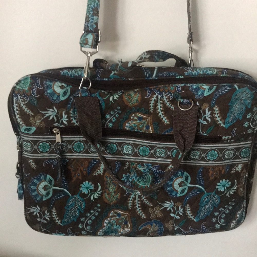 Paisley quilted laptop bag - Picture 2 of 8